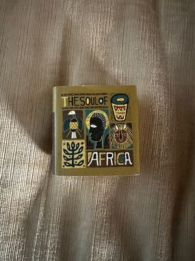 The Soul of Africa Decorative Accent Box - Gold